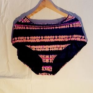 Torrid Tie-Dye Medallion High Waist Swim Bottom